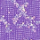 Nail Art Fabric RB - Purple