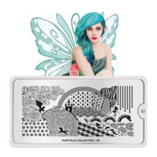 Stamping Nail Art Image Plate MOYOU Fairytale 02