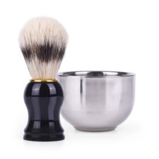 Shaving Brush and Container G-106