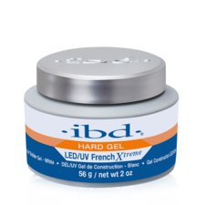 LED/UV gradivni gel za nadogradnju noktiju IBD French Xtreme White 56g