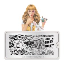 Stamping Nail Art Image Plate MOYOU Alice 07