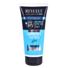 Gel za brijanje i čišćenje kože lica REVUELE Sea Water & Minerals 180ml
