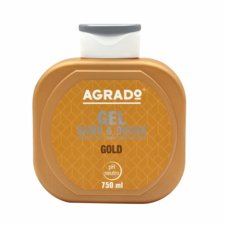 Bath and Shower Gel AGRADO Gold 750ml
