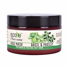 Hair Mask for Weak and Falling Out Hair ECO U Basil & Parsley 250ml