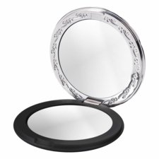 Mini Compact Mirror CALA 70518 Black