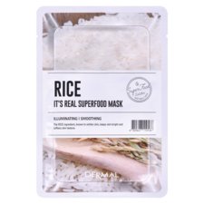 Korean Sheet Smoothing Mask DERMAL Superfood Rice 25g