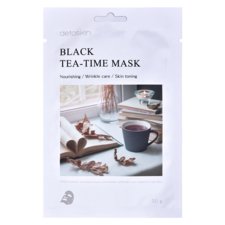 Korejska sheet maska za suvu kožu lica Crni čaj DETOSKIN Tea-Time 30g