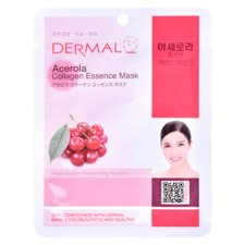 Korejska sheet maska za regeneraciju kože lica DERMAL Collagen Essence Acerola 23g