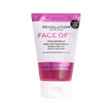 Glitter Peel-off Face Mask with Revitalising Papaya Extract REVOLUTION SKINCARE Pink Sparkle 50ml