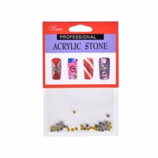 Crystal for Nail Art HS 2,5mm Flower 48/1 - Yellow RSN48-5
