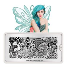 Stamping Nail Art Image Plate MOYOU Fairytale 07