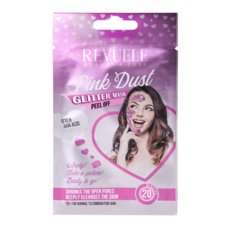 Peel-off Glitter Deeply Cleanses REVUELE Sachets Mask Pink Dust 15ml