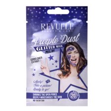 Peel-off Glitter Mask REVUELE Sachets Purple Dust 15ml