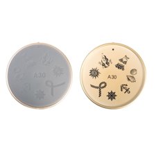 Stamping Nail Art Image Plate Form A30