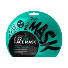 Chinese Sheet Fizz Face Mask Gentle Cleansing 7DAYS Oxygenating Jasmine 25g