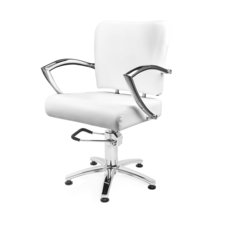 Hair Styling Chair with Hydraulic NS 6006A White