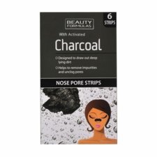 Nose Pore Strips BEAUTY FORMULAS Activated Charcoal 6pcs