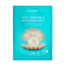 Chinese Pearl Tendering & Brightening Sheet Mask ROLANJONA 30g