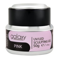 Gradivni gel za nadogradnju noktiju GALAXY LED/UV Pink 50g