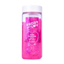 Bath Sea Salt BODY WITH LUV Pink Passion 500g