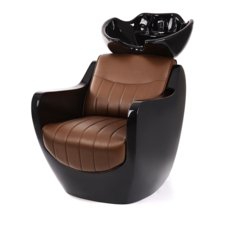 Ceramic Shampoo Chair WP 011 Brown/Black