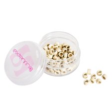 Micro Rings for Hair Extensions SHE MRST 100pcs - 13 Beige