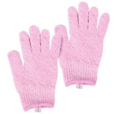 Exfoliating Bath Gloves CALA 69523 Pink 2pcs
