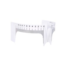 Plasticized ruler for precise drawing of eyebrow contours BMX