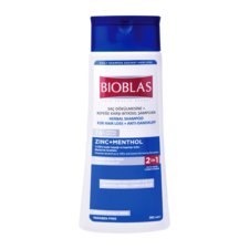 Šampon protiv peruti i opadanja kose BIOBLAS Cink i mentol 360ml