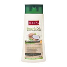 Hranljivi šampon protiv opadanja za beživotnu i kosu bez sjaja BIOBLAS Kokosovo i maslinovo ulje 360ml