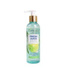 Miceralni gel za detoksikaciju lica BIELENDA Fresh Juice Lime 100ml