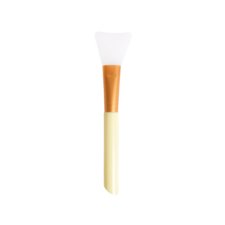 Silicone Face Mask Brush with Flat Tip PO425 Yellow