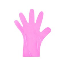 TPE Gloves Powder Free BETASKOP Pink 100/1-L