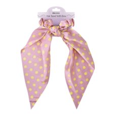 Hair Band with Bow INFINITY INF068 Dots