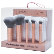 Set četkica za šminkanje CALA Pro Essentails Mini White 6/1