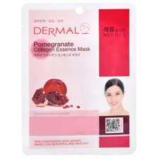 Korean Sheet Firming Mask DERMAL Collagen Essence Pomegranate 23g
