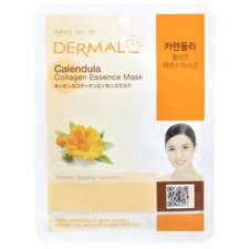 Korejska sheet maska za revitalizaciju kože lica DERMAL Collagen Calendula 23g