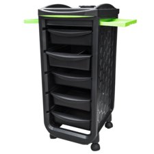 Trolley for Hair Salons MS 3202 Green