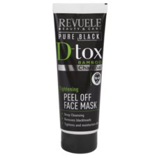 Peel-off Face Mask with Bamboo Charcoal REVUELE D-tox 80ml
