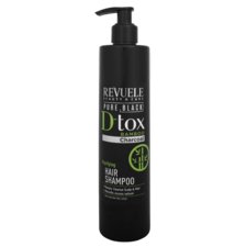 Šampon za dubinsko pranje kose sa bambusovim ugljem REVUELE Pure Black D-tox 335ml