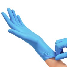 Disposable Nitrile Gloves SPA NATURAL Blue S 100pcs