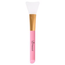 Silicone Facial Mask Brush with Flat Tip SPA NATURAL Pink
