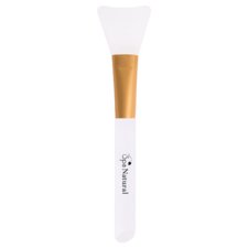 Silicone Facial Mask Brush with Flat Tip SPA NATURAL White