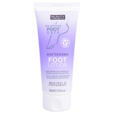 Softening Foot Lotion BEAUTY FORMULAS Menthol and Peppermint 100ml