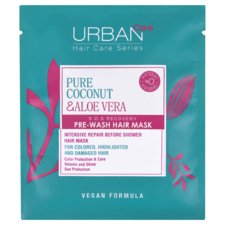 Pre-Wash Hair Mask for Colored and Damaged Hair URBAN CARE Coconut & Aloe Vera 50ml