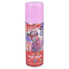 Color Hair Spray LA FIESTA Light Pink 125ml