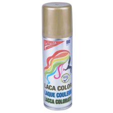 Color Hair Spray LA FIESTA Gold 125ml