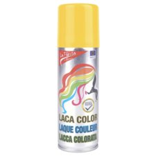 Color Hair Spray LA FIESTA Yellow 125ml