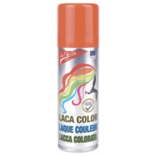 Color Hair Spray LA FIESTA Orange 125ml