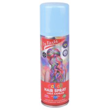Color Hair Spray LA FIESTA Light Blue 125ml